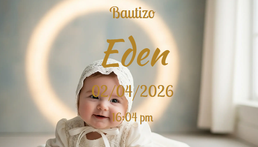 Invitaciones Bautizos